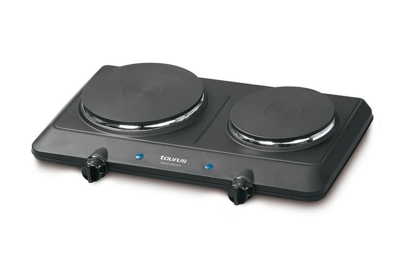 Sähköliesi Taurus Kaksinkertainen 2250W, Musta