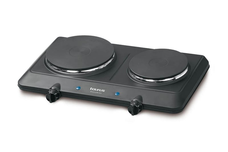 Sähköliesi Taurus Kaksinkertainen 2250W, Musta