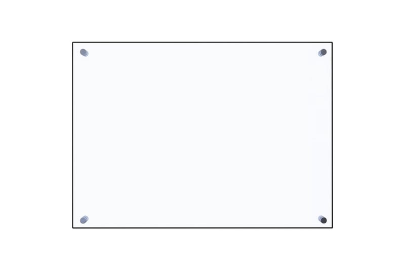 Keittiön roiskesuoja läpinäkyvä 70x50 cm karkaistu lasi - Läpinäkyvä - Kotitalous - Kodinkoneet - Liesituulettimet - Liesituuletintarvikkeet