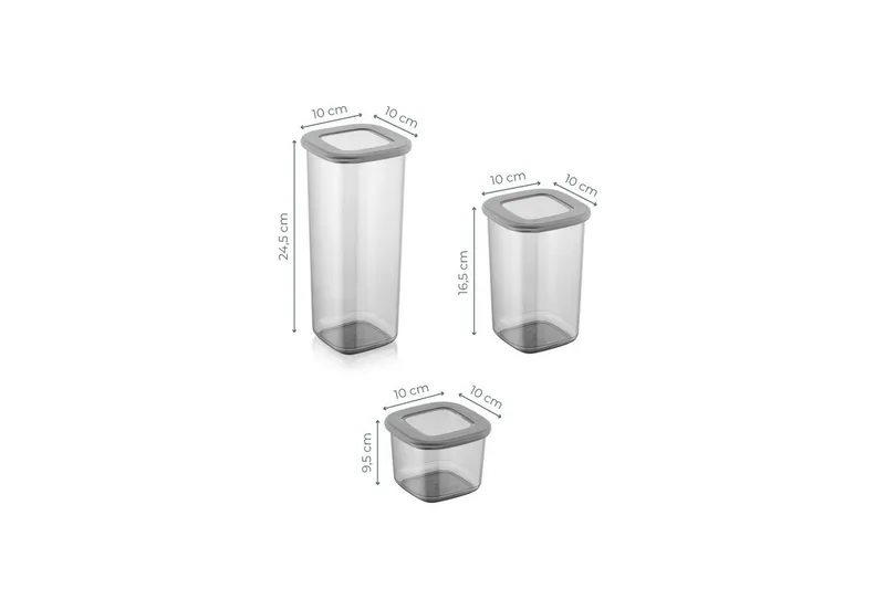 Kazuyasu Säilytyspurki - Antrasiitti - Kotitalous - Ruoanlaitto & leivonta - Keittiövälineet & keittiötarvikkeet - Purkit