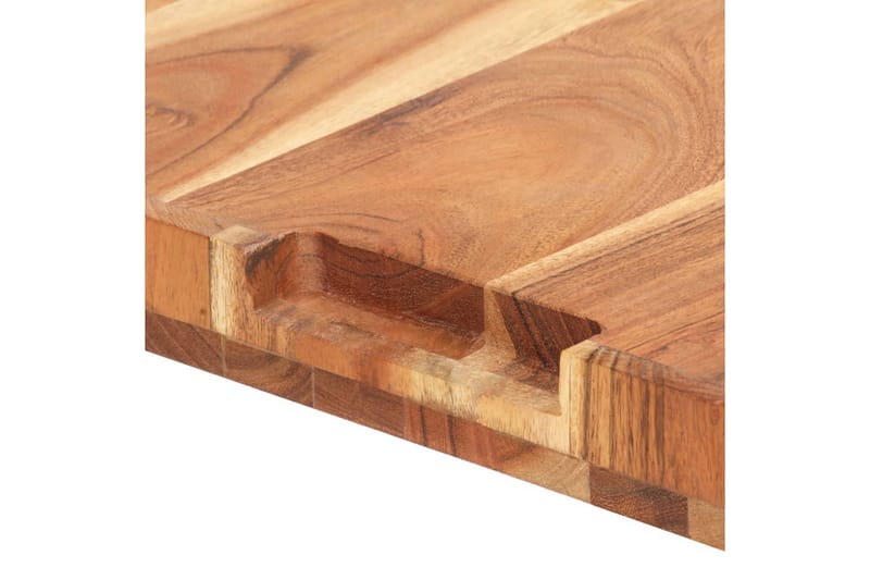 Leikkuulauta 50x35x4 cm täysi akaasiapuu - Ruskea - Kotitalous - Ruoanlaitto & leivonta - Keittiövälineet & keittiötarvikkeet - Leikkuulaudat