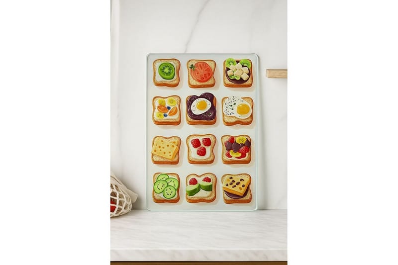 Leikkuulauta Leikkuu Malli 3 - Monivärinen - Kotitalous - Ruoanlaitto & leivonta - Keittiövälineet & keittiötarvikkeet - Leikkuulaudat