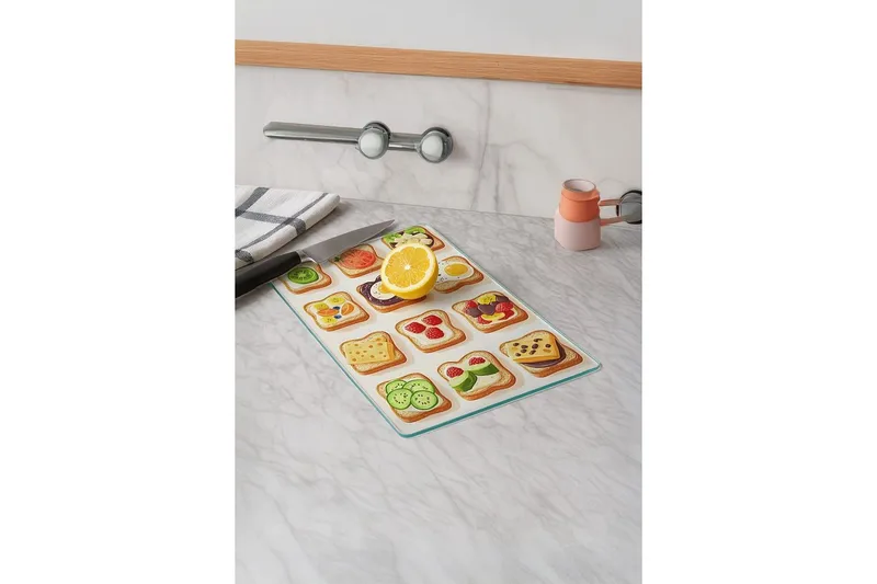 Leikkuulauta Leikkuu Malli 3 - Monivärinen - Kotitalous - Ruoanlaitto & leivonta - Keittiövälineet & keittiötarvikkeet - Leikkuulaudat