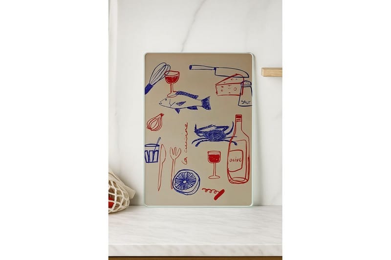 Leikkuulauta Sosari Malli 16 - Monivärinen - Kotitalous - Ruoanlaitto & leivonta - Keittiövälineet & keittiötarvikkeet - Leikkuulaudat