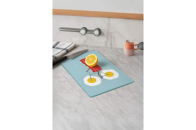 Leikkuulauta Viipale malli 59 - Sininen - Kotitalous - Ruoanlaitto & leivonta - Keittiövälineet & keittiötarvikkeet - Leikkuulaudat