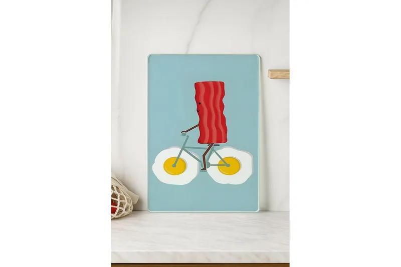 Leikkuulauta Viipale malli 59 - Sininen - Kotitalous - Ruoanlaitto & leivonta - Keittiövälineet & keittiötarvikkeet - Leikkuulaudat