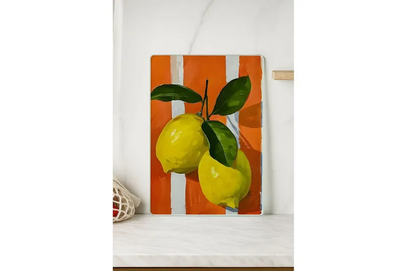 Leikkuulauta Viipale malli 7 - Oranssi - Kotitalous - Ruoanlaitto & leivonta - Keittiövälineet & keittiötarvikkeet - Leikkuulaudat