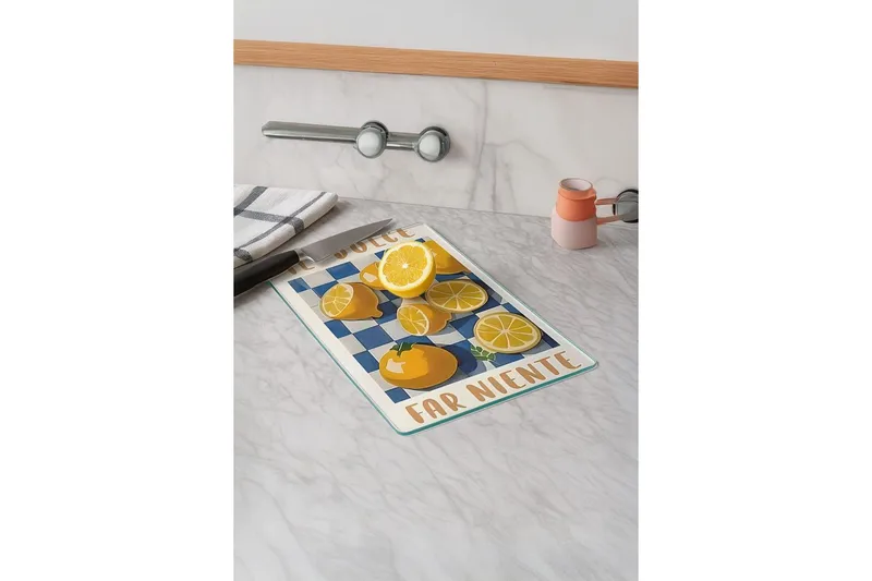 Leikkuulauta Viipale malli 77 - Keltainen - Kotitalous - Ruoanlaitto & leivonta - Keittiövälineet & keittiötarvikkeet - Leikkuulaudat