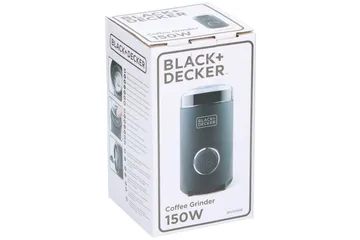 Kahvimylly Black+Decker 150 W Musta - Musta - Kotitalous - Keittiökoneet - Kahvinkeittimet & kahvitarvikkeet - Kahvimylly & espressomylly