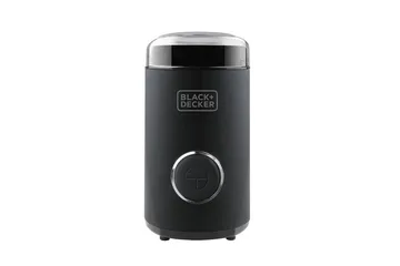 Kahvimylly Black+Decker 150 W Musta - Musta - Kotitalous - Keittiökoneet - Kahvinkeittimet & kahvitarvikkeet - Kahvimylly & espressomylly