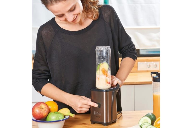 Smoothie-sekoitin Black+Decker 350 W - Harmaa - Kotitalous - Ruoanlaitto & leivonta - Keittiövälineet & keittiötarvikkeet - Muut keittiövälineet