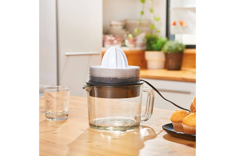 Sitruspuristin Black+Decker 30W 1L - Valkoinen - Kotitalous - Ruoanlaitto & leivonta - Keittiövälineet & keittiötarvikkeet - Puristimet