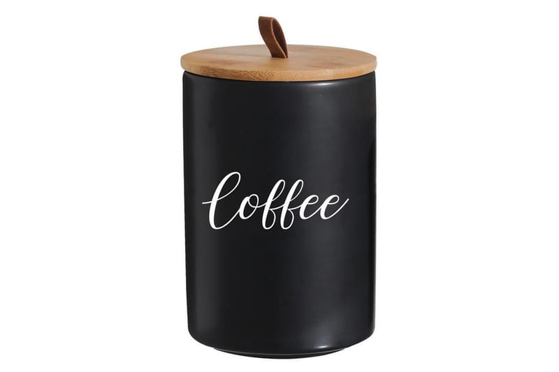 Purkki Coffee Everyday Musta - AmandaB - Kotitalous - Ruoanlaitto & leivonta - Keittiövälineet & keittiötarvikkeet - Purkit