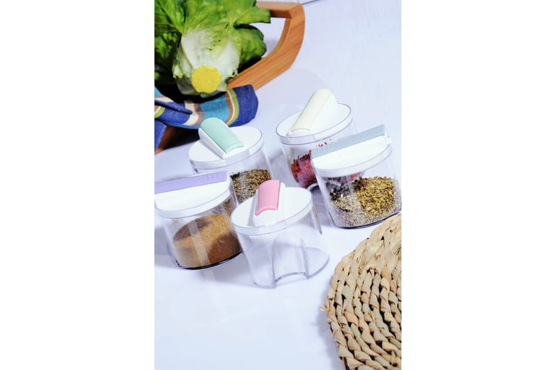 Mustepurkki 5-pak - Valkoinen - Kotitalous - Ruoanlaitto & leivonta - Keittiövälineet & keittiötarvikkeet - Suolamylly & pippurimylly