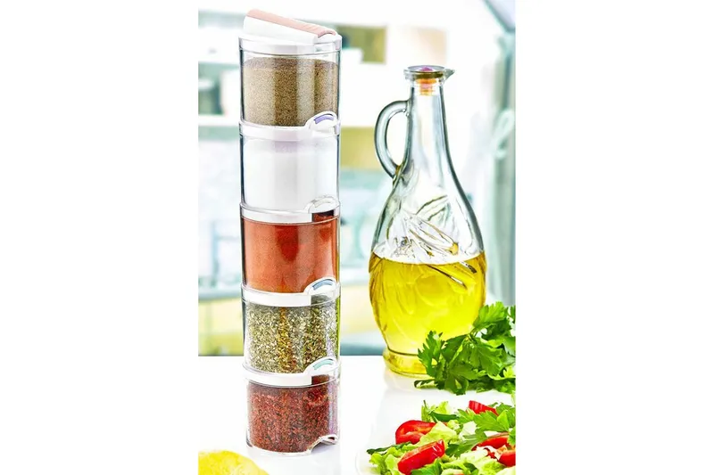 Mustepurkki 5-pak - Valkoinen - Kotitalous - Ruoanlaitto & leivonta - Keittiövälineet & keittiötarvikkeet - Suolamylly & pippurimylly