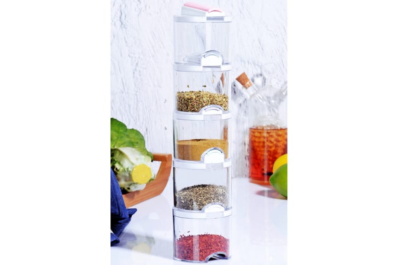 Mustepurkki 5-pak - Valkoinen - Kotitalous - Ruoanlaitto & leivonta - Keittiövälineet & keittiötarvikkeet - Suolamylly & pippurimylly