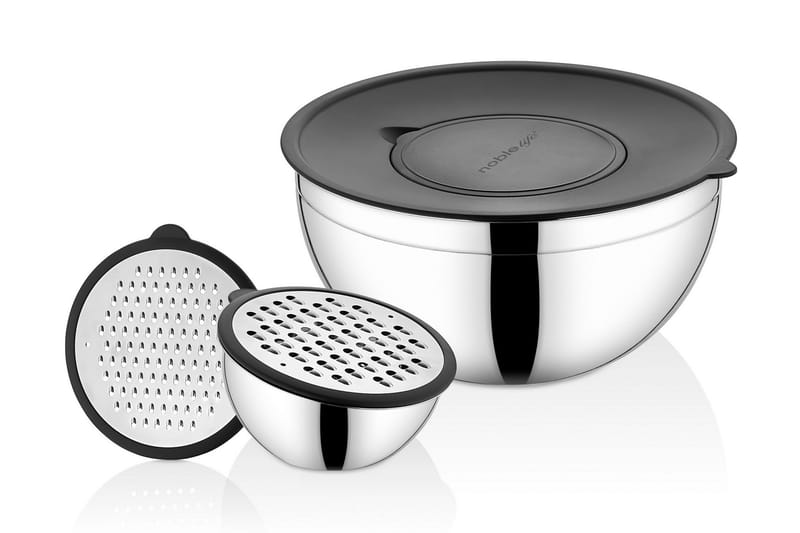 Säilytyslaatikot 6-pak, Teräksenharmaa