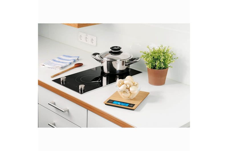 Keittiövaaka Xavax Bambu Max 5kg - Kotitalous - Ruoanlaitto & leivonta - Mittarit & mitat - Keittiövaaka