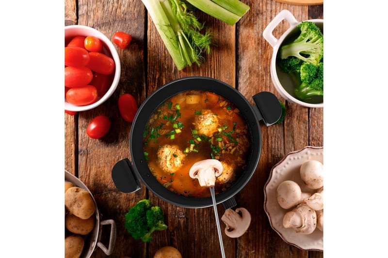 Fonduepata Black+Decker 2L - Hopea - Kotitalous - Ruoanlaitto & leivonta - Padat, kattilat & pannut