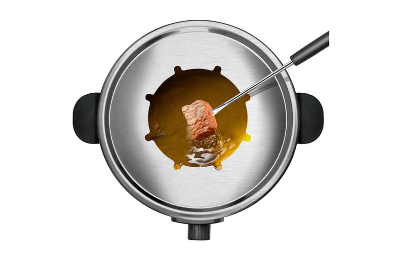 Fonduepata Taurus 1000W - Musta||Hopea - Kotitalous - Ruoanlaitto & leivonta - Padat, kattilat & pannut - Fonduepata