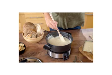 Fonduepata Taurus 1000W - Musta||Hopea - Kotitalous - Ruoanlaitto & leivonta - Padat, kattilat & pannut - Fonduepata