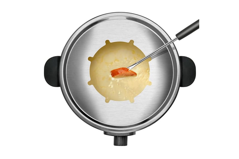 Fonduepata Taurus 1000W - Musta||Hopea - Kotitalous - Ruoanlaitto & leivonta - Padat, kattilat & pannut - Fonduepata