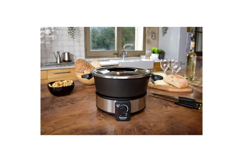 Fonduepata Taurus 1000W - Musta||Hopea - Kotitalous - Ruoanlaitto & leivonta - Padat, kattilat & pannut - Fonduepata
