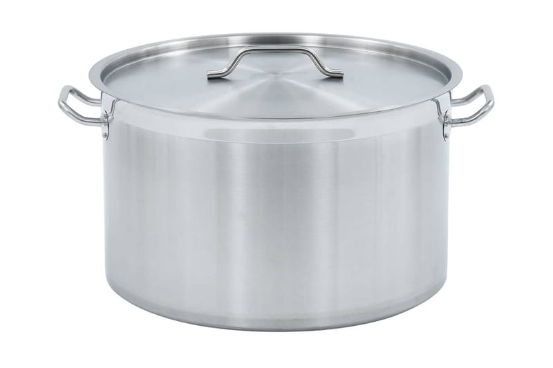 Liemikattila 58 l 50x30 cm ruostumaton teräs - Hopea - Kotitalous - Ruoanlaitto & leivonta - Padat, kattilat & pannut