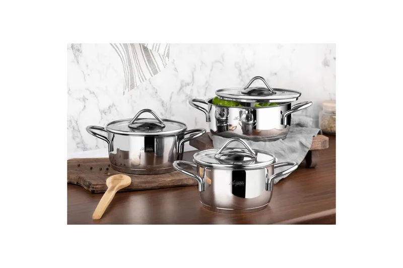 Ruukku Sarja (6 Osaa) Nymora Hopea - Hopea - Kotitalous - Ruoanlaitto & leivonta - Padat, kattilat & pannut - Pata