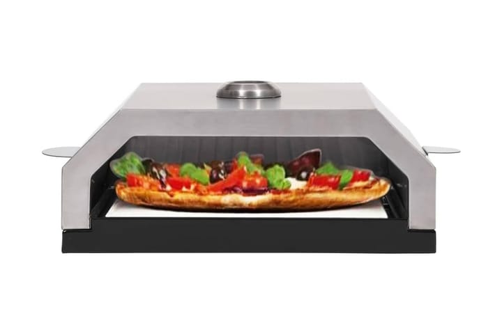 Pizzauuni keraamisella kivellä kaasu tai hiiligrilliin - Monivärinen - Vuoat & astiat - Paistokivi & pizzakivi