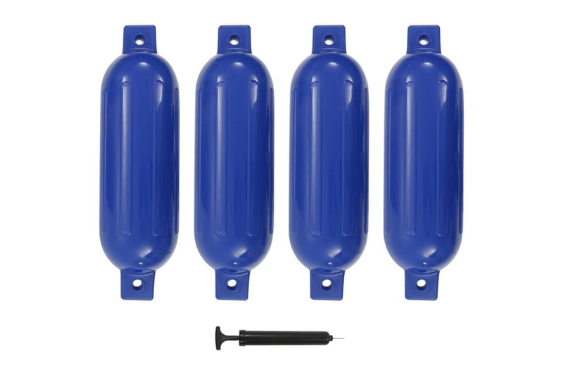 Veneen lepuuttaja 4 kpl sininen 51x14 cm PVC - Kotitalous - Siivous & vaatehuolto - Lajittelu & jätehuolto - Paperikori