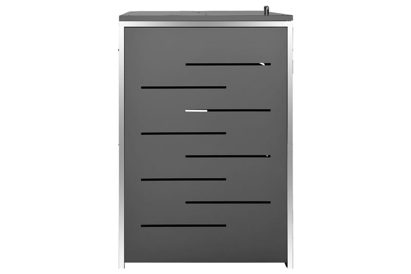 Neljän roska-astian vaja 276,5x77,5x115,5 cm - Kotitalous - Siivous & vaatehuolto - Lajittelu & jätehuolto - Roskakorit & jäteastiat