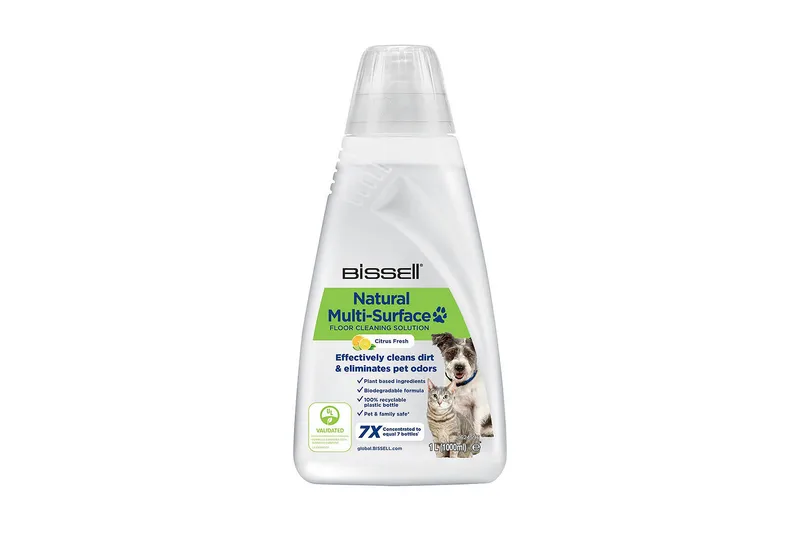 Lattianpuhdistusaine Bissell Natural Multi-Surface Lemmikit, Valkoinen||Vihreä