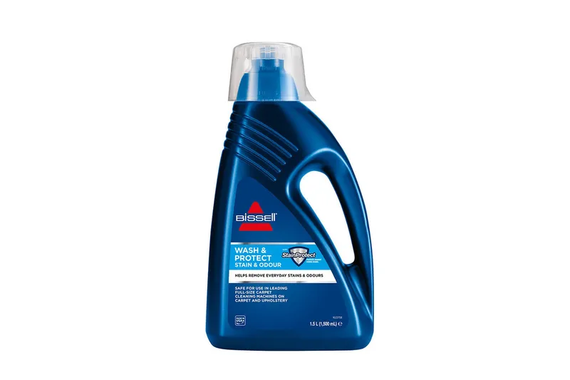 Matonpuhdistusaine Bissell Wash & Protect 1.5L, Sininen||Valkoinen