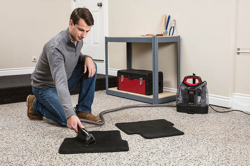 Tahranpuhdistaja Bissell MultiClean tahra & lika - Hopea - Kotitalous - Siivous & vaatehuolto - Pölynimurit - Mattopesuri & tekstiilipesuri