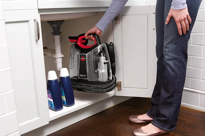 Tahranpuhdistaja Bissell MultiClean tahra & lika - Hopea - Kotitalous - Siivous & vaatehuolto - Pölynimurit - Mattopesuri & tekstiilipesuri