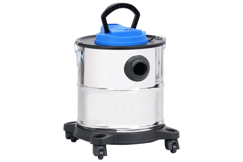 Tuhkaimuri HEPA suodattimella 1200 W 20 L ruostumaton teräs - Hopea - Kotitalous - Siivous & vaatehuolto - Pölynimurit - Tuhkaimuri