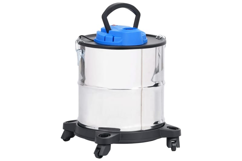 Tuhkaimuri HEPA suodattimella 1200 W 20 L ruostumaton teräs - Hopea - Kotitalous - Siivous & vaatehuolto - Pölynimurit - Tuhkaimuri
