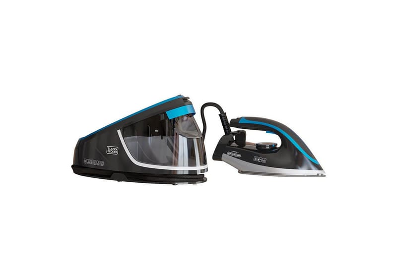 Höyryasema Black+Decker Musta 2400W 1.5L - Musta - Kotitalous - Siivous & vaatehuolto - Vaatehuolto - Höyrysilitysrauta & höyryasema