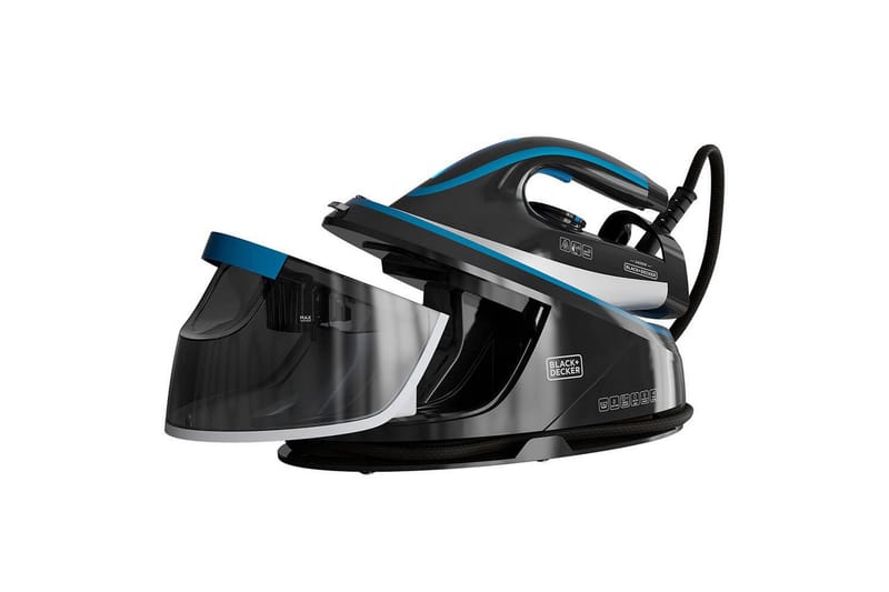 Höyryasema Black+Decker Musta 2400W 1.5L - Musta - Kotitalous - Siivous & vaatehuolto - Vaatehuolto - Höyrysilitysrauta & höyryasema