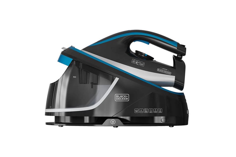 Höyryasema Black+Decker Musta 2400W 1.5L, Musta