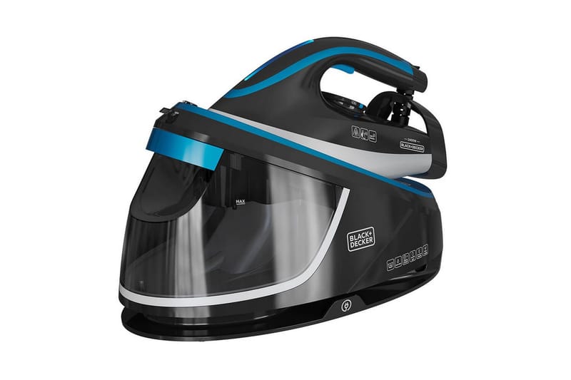 Höyryasema Black+Decker Musta 2400W 1.5L - Musta - Kotitalous - Siivous & vaatehuolto - Vaatehuolto - Höyrysilitysrauta & höyryasema