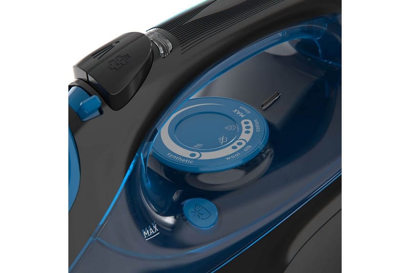 Höyrysilitysrauta Black+Decker 2600W Sininen - Sininen - Kotitalous - Siivous & vaatehuolto - Vaatehuolto - Höyrysilitysrauta & höyryasema