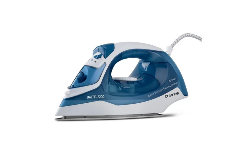 Höyrysilitysrauta Taurus Baltic 2200W, Sininen||Valkoinen