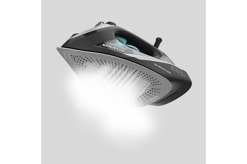 Höyrysilitysrauta Taurus Geyser Eco 3200W - Musta||Hopea - Kotitalous - Siivous & vaatehuolto - Vaatehuolto - Höyrysilitysrauta & höyryasema