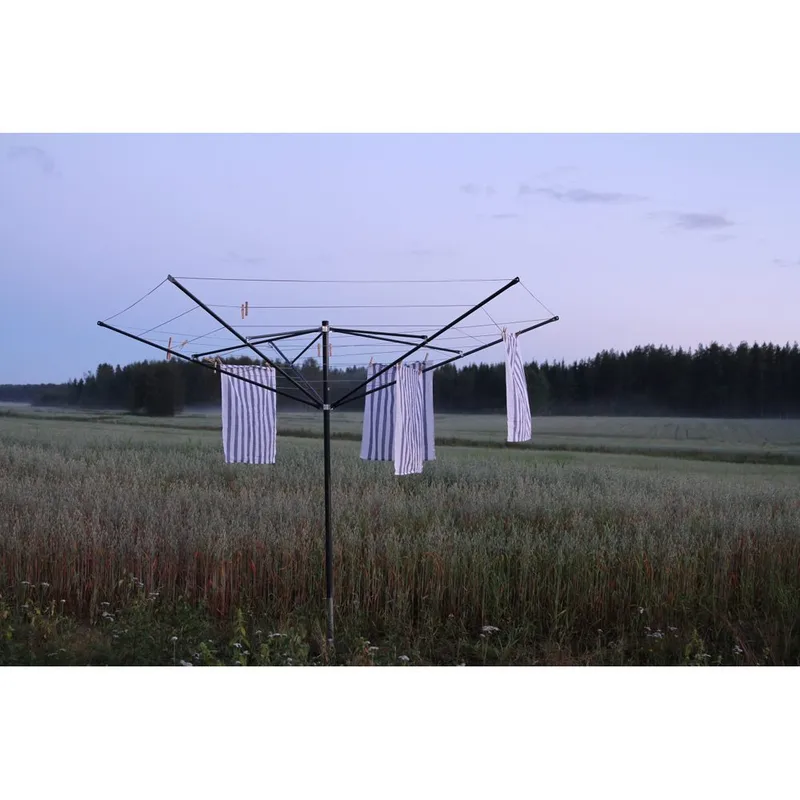 Kuivauspyörä Varax 5-sakarainen Harmaa - Harmaa - Kotitalous - Siivous & vaatehuolto - Vaatehuolto - Tuuletusteline