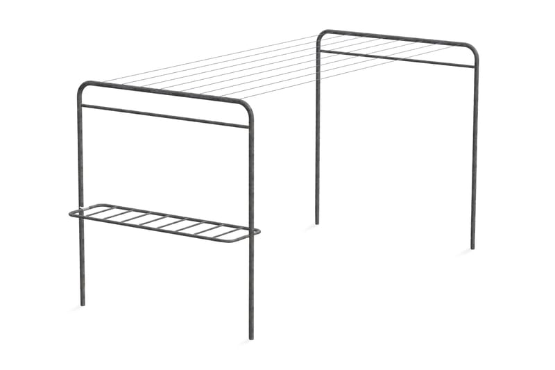 Yhdistetty Matto/kuivausteline 110 Harmaa, Varax