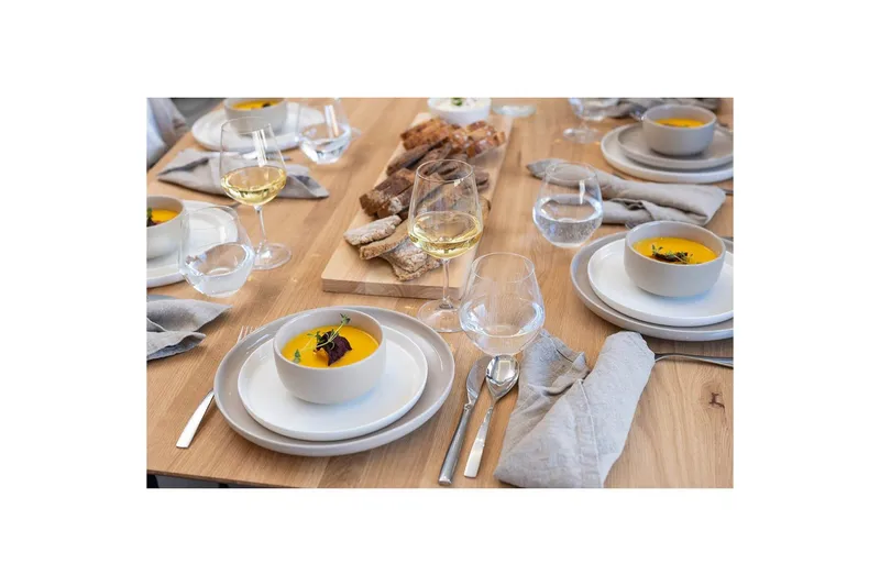 Aterinsetti Maku Ruostumaton teräs 24 osaa - Hopea - Kotitalous - Tarjoilu & kattaus - Aterimet - Aterinsetti