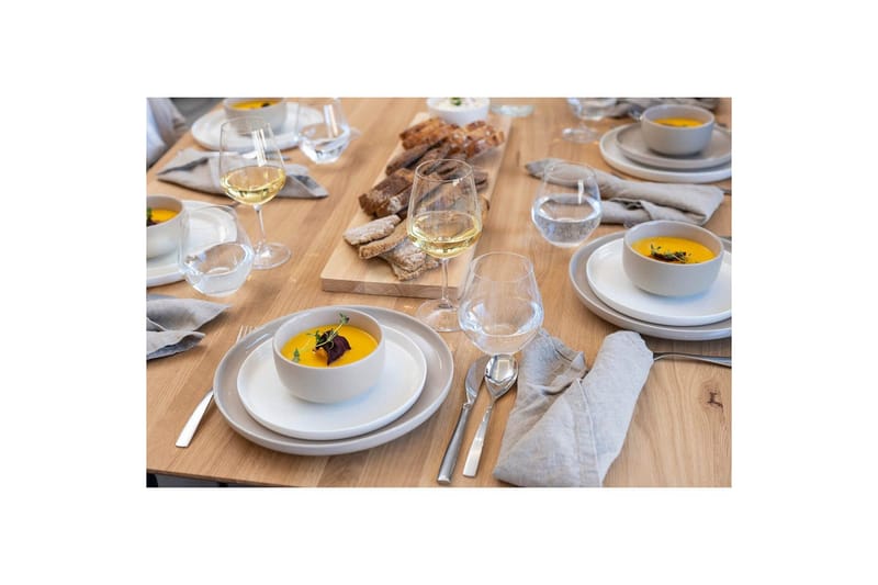 Aterinsetti Maku Ruostumaton teräs 24 osaa - Hopea - Kotitalous - Tarjoilu & kattaus - Aterimet - Aterinsetti