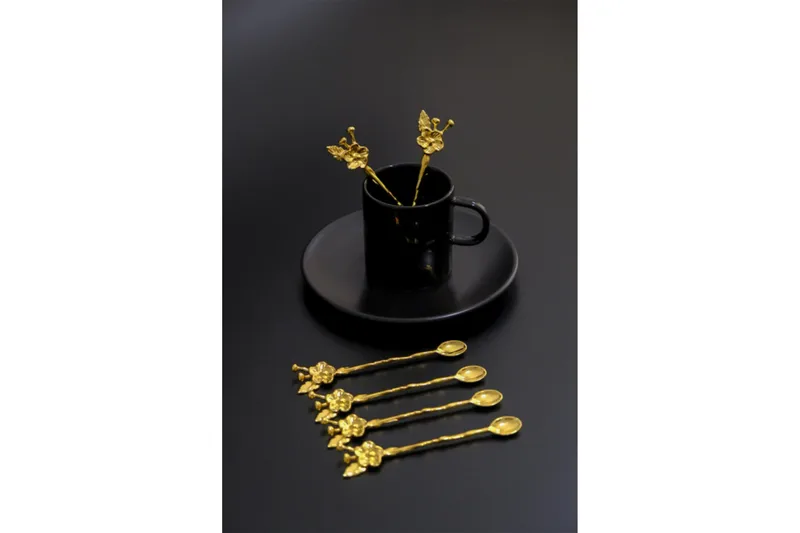 Lusikkasetti 6-pak - Kulta - Kotitalous - Tarjoilu & kattaus - Aterimet - Lusikka